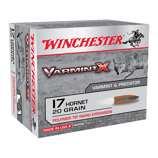 WIN VARMINT X 17HORN 20GR POLY TIP  20/10 - Sale